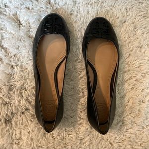 Tory Burch Black Ballet Flats Size 6.5